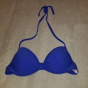3/$20 XHILARATION PERIWINKLE BIKINI TOP SZ XS